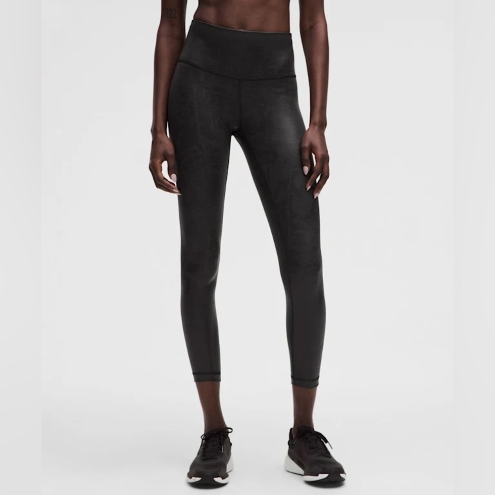 Wunder Train High-Rise Tight 25" Matte Foil size 2